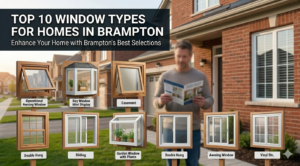 10 Window Types for Homes in Brampton