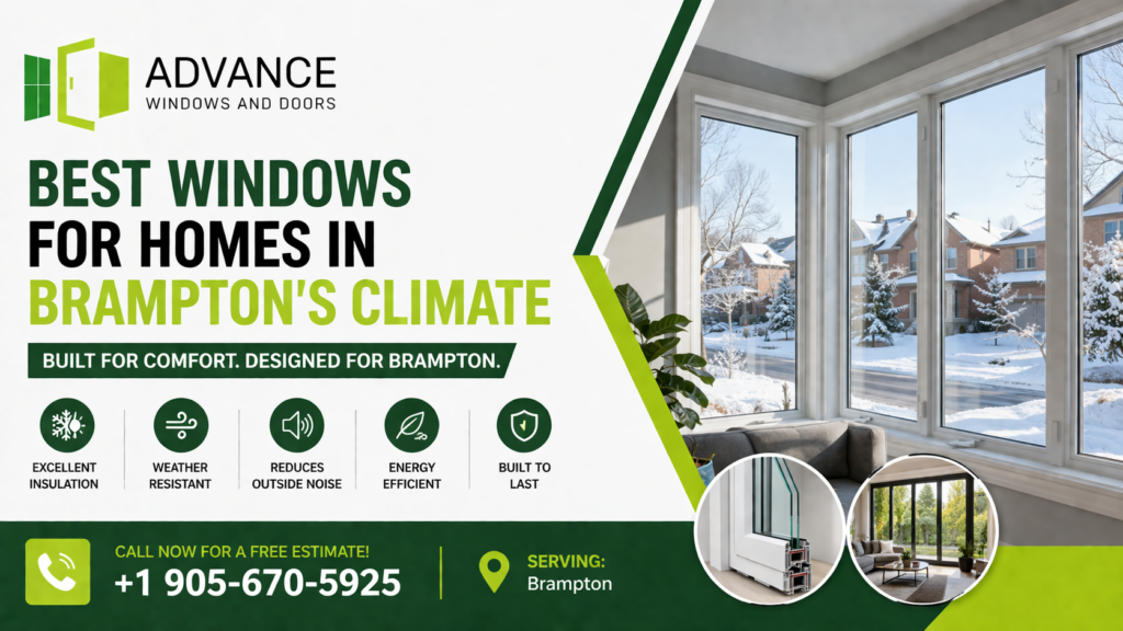 Best Energy-Efficient Windows in Brampton