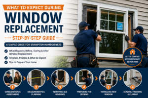 Window Replacement Process: What Brampton Homeowners Should Know