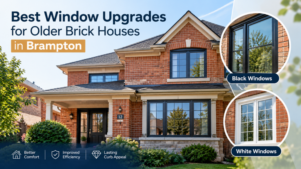 Window Upgrades for Older Brick Houses in Brampton