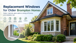 Choosing Replacement Windows for Brampton'